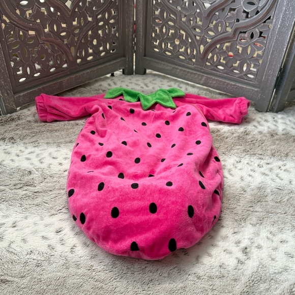 Target Pink and Green Strawberry Costume for Kids - Picture 6 of 10
